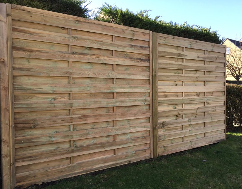 Brise-vues et clôtures-Les panneaux prêts à poser bois-Les