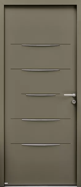 Seuil de porte d'entrée 93 cm avec joint - bronze